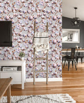 Cotton Watercolor Floral  Wallpaper